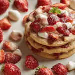 Strawberries and Cream Cookies
