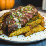 Easy Garlic Parmesan Steak Fries Recipe (Oven-Baked)