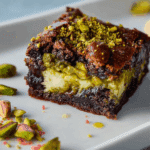 Pistachio Cheesecake Brownies