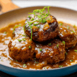 Southern Hamburger Steaks with Onion Gravy