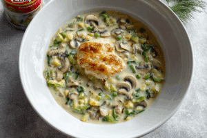 Cream of Mushroom Chicken Soup Recipe (Campbell's Inspired)