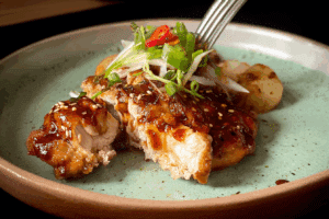 Sticky Sweet Garlic Chicken