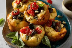 Easy Focaccia Muffins