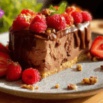 No-Bake Ferrero Rocher Cheesecake
