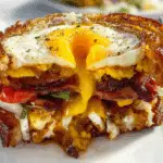 Egg-In-A-Hole Breakfast Sandwich