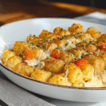 Turkey Tater Tot Hotdish