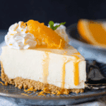 No-Bake Orange Creamsicle Cheesecake