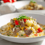 Cheesesteak Potato Soup