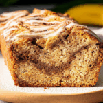 Flourless Cinnamon Swirl Banana Bread