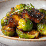 Maple Glazed Brussels Sprouts (with Balsamic)
