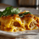 Sausage Butternut Squash Lasagna Roll-Ups
