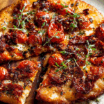 Calabrian Chili Roasted Red Pepper Pizza