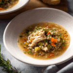 Thanksgiving Leftovers Turkey and Wild Rice Soup
