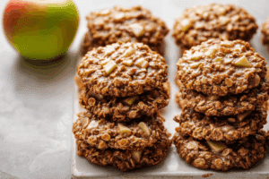 Apple Cinnamon Oatmeal Cookies