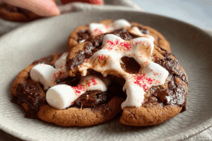Easy Gooey Marshmallow Cookies