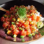 Spicy Tuna Poke Bowls