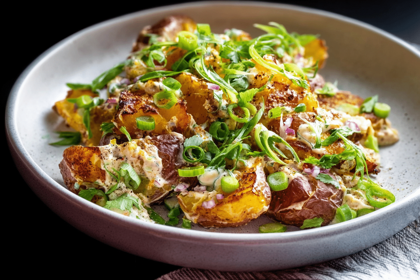 Smashed Potato Salad
