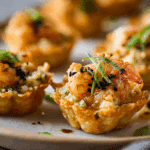 Crispy Cajun Shrimp Cups