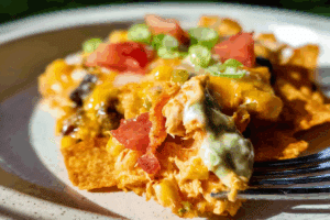 Cheesy Dorito Chicken Casserole
