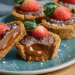 Sea Salted Millionaire’s Cookie Cups