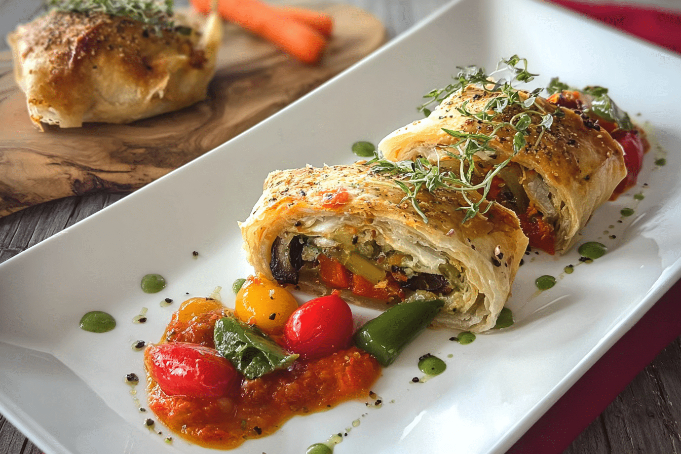 Savory Veggie Strudel