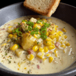 Creamy Crockpot Corn Chowder