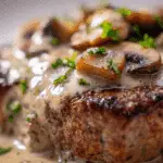 Easy Cube Steak with Cream of Mushroom Soup