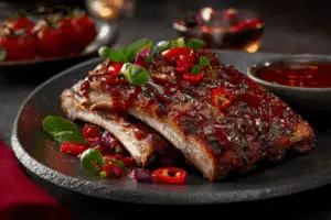 Barbecue Ribs with Homemade BBQ Sauce