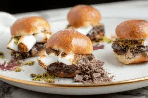 Dubai Chocolate S’mores Sliders