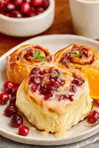 Cranberry Orange Rolls