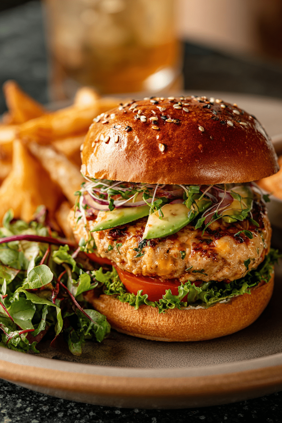 Spicy Southwest Turkey Burgers