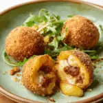 Chorizo Queso Potato Bombs