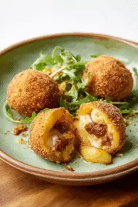 Chorizo Queso Potato Bombs