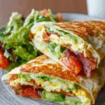 Tortilla Breakfast Wrap (TikTok Tortilla Fold)