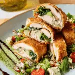 Next-Level Chicken Caesar Wrap with Crispy Parmesan Crust