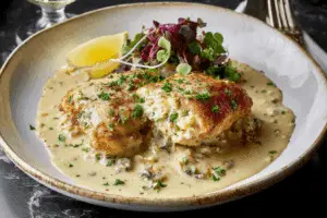 Crab-Stuffed Flounder