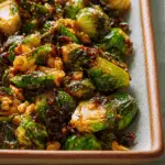 Brussels Sprouts with Gochujang Butter