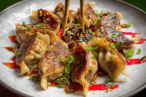 The Juiciest Beef Potstickers Recipe