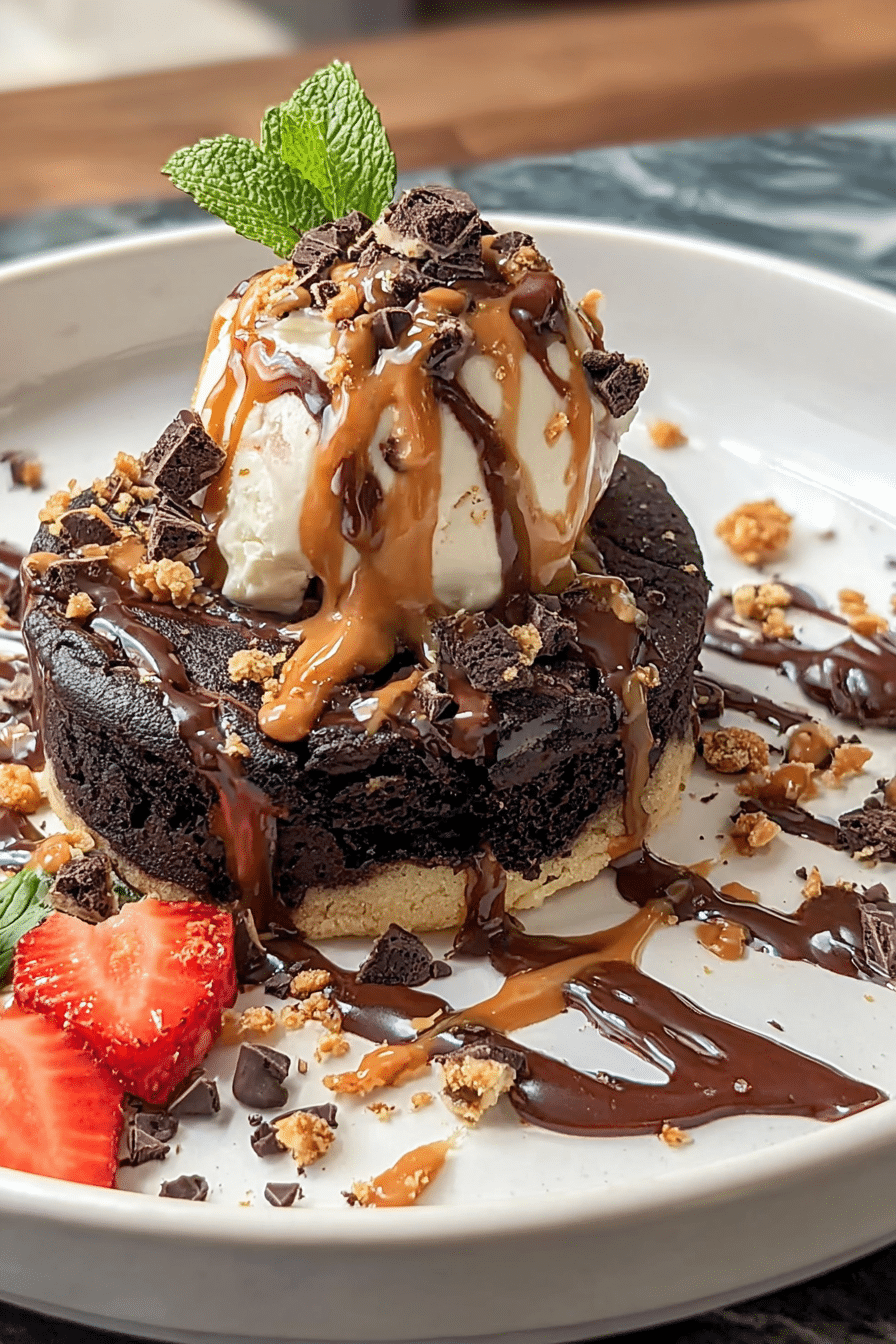 Tyler Smith’s Buckeye PB Oreo Pizzookie