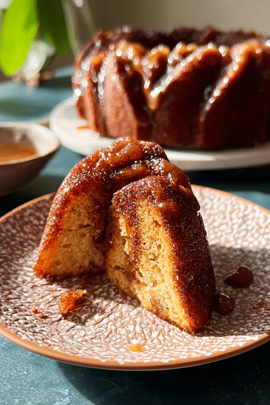 Cinnamon Swirl Apple Cider Donut Bundt Cake