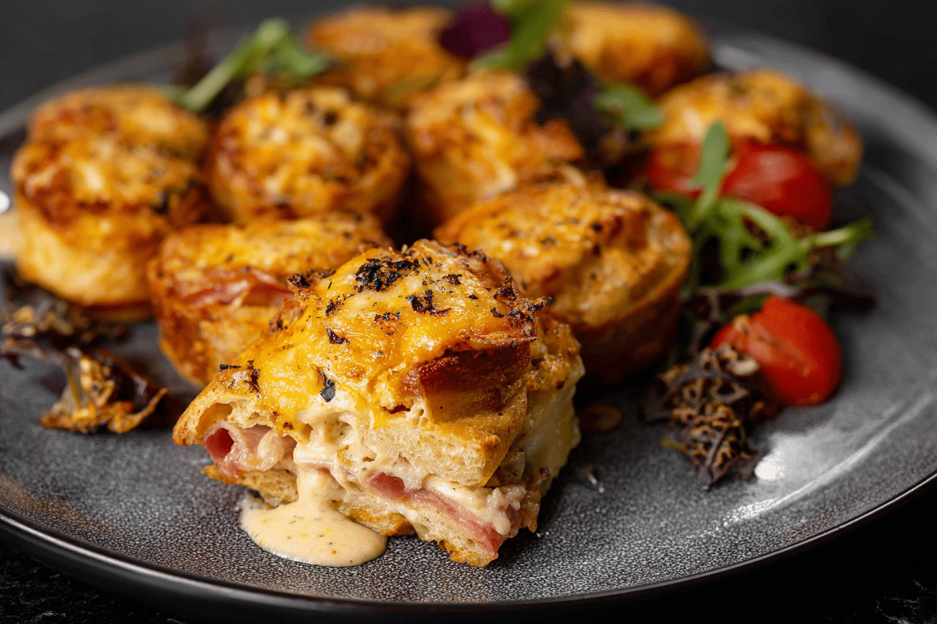Mini Croque Monsieur with Béchamel