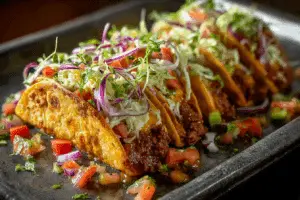 Oven-Baked Cheesy Tacos
