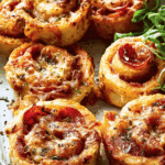 Pepperoni Pizza Scrolls