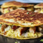 Chicken Sausage Breakfast Quesadillas