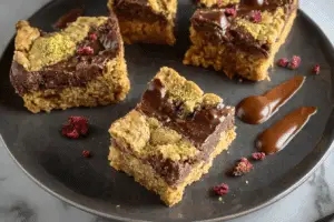 Starbucks Oat and Fudge Bars