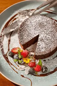 Torta Caprese (Flourless Chocolate Almond Cake)
