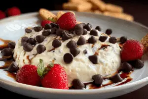 Cannoli Dip (Easy Dessert Recipe)