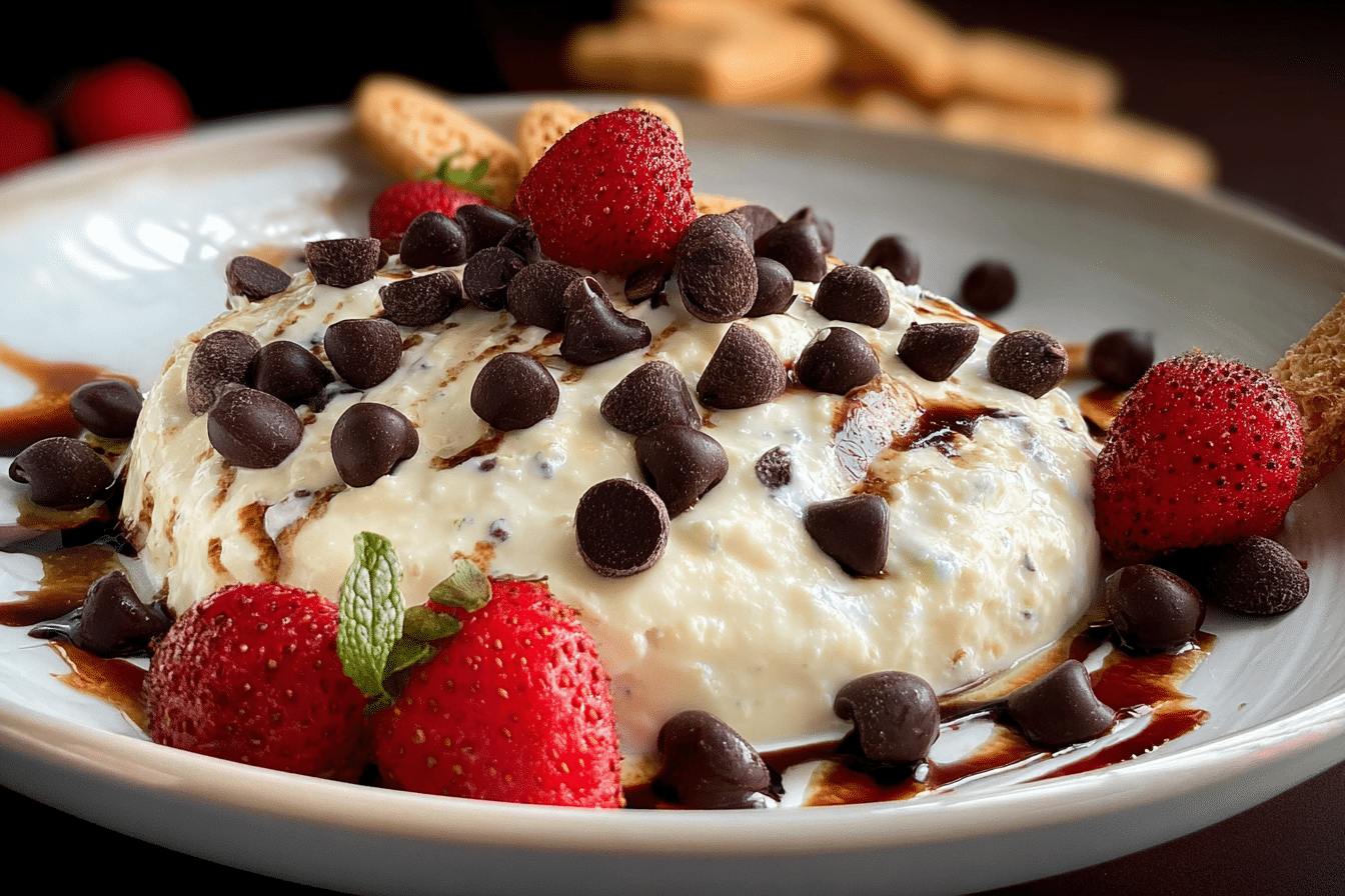 Cannoli Dip (Easy Dessert Recipe)