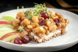 Apple Cinnamon Pretzel Salad
