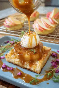 Upside-Down Caramel Apple Pastries